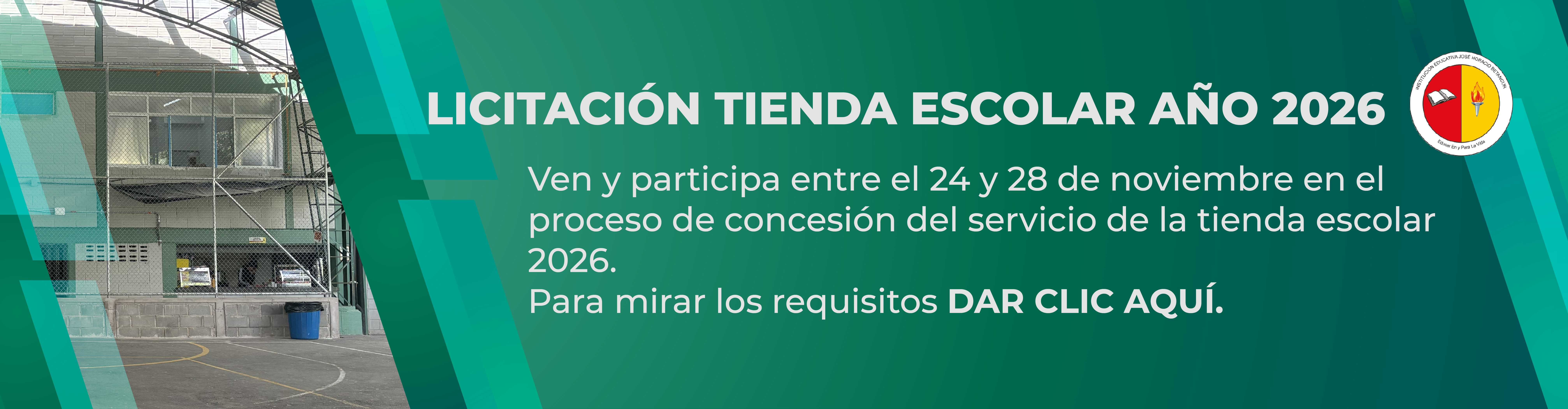 LICITACION TIENDA 2026